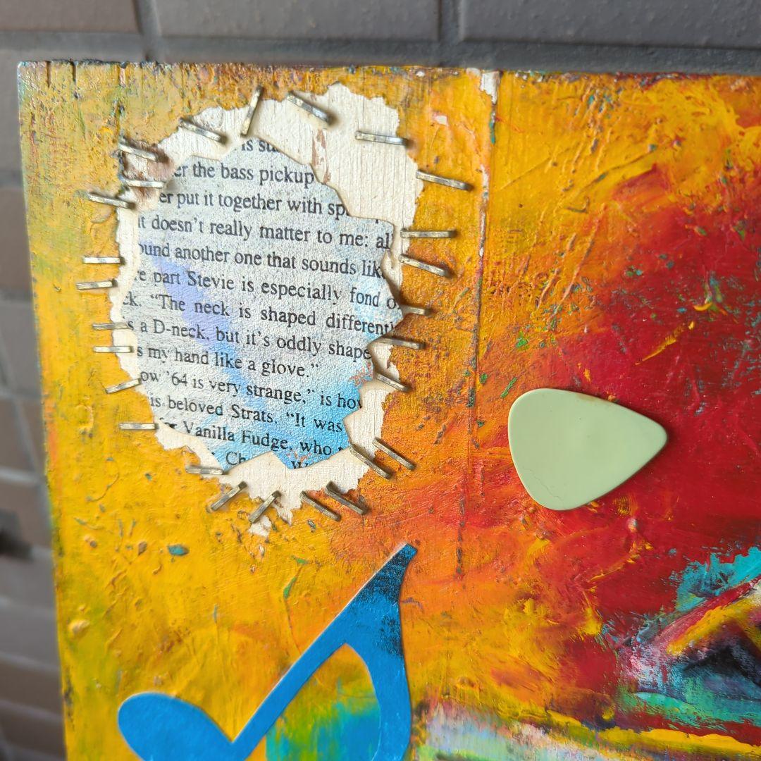 スティーヴィー・レイ・ヴォーン Stevie Ray Vaughan絵画