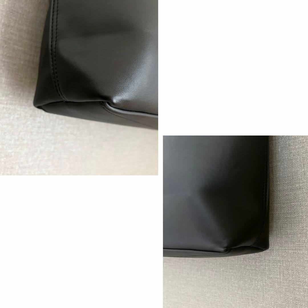 タグ付き未使用✨カルバンクライン CKロゴ ショルダー トートバッグ 黒 A4◎