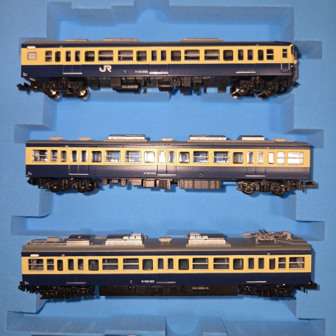 マイクロエース 113系1000番台初期型 分散冷房車 幕張電車区6両セット