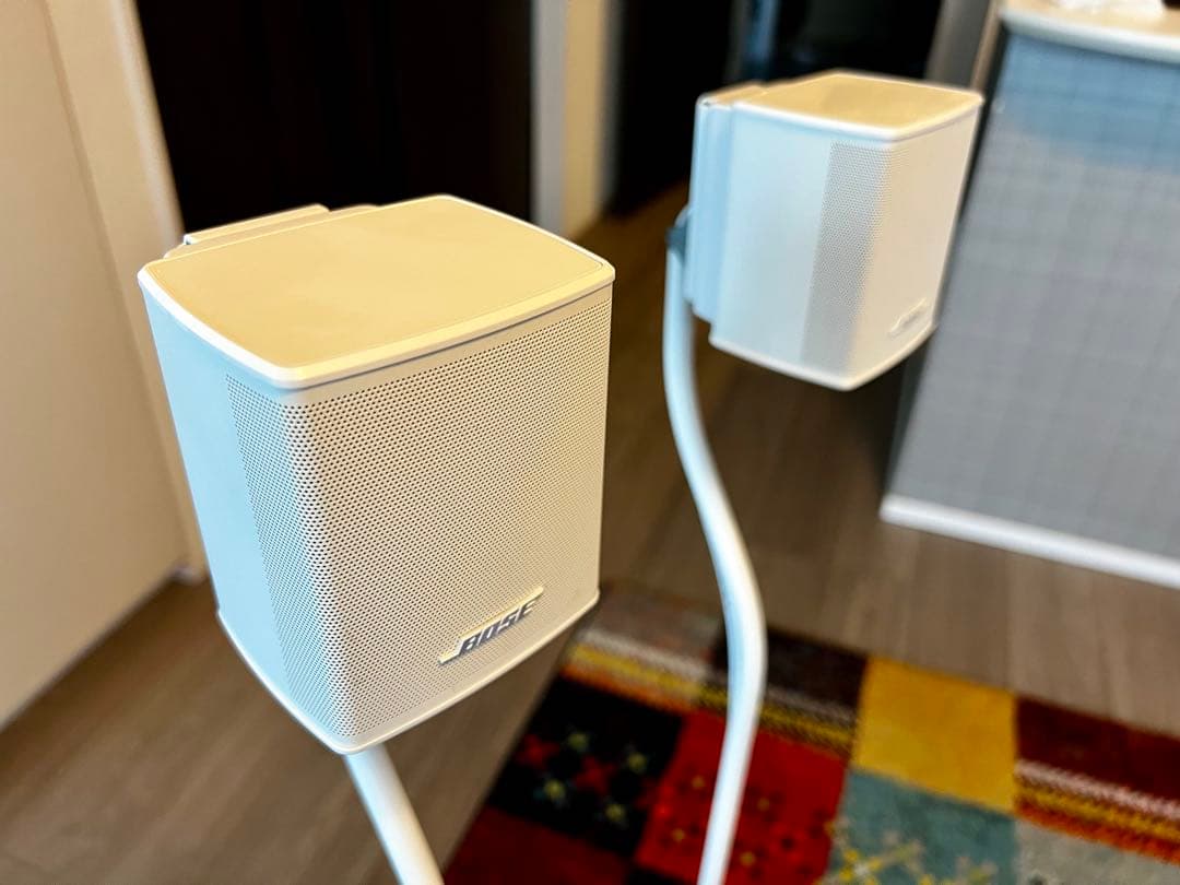 【美品】Bose ホワイト 純正スタンド付き サラウンドSPEAKERS