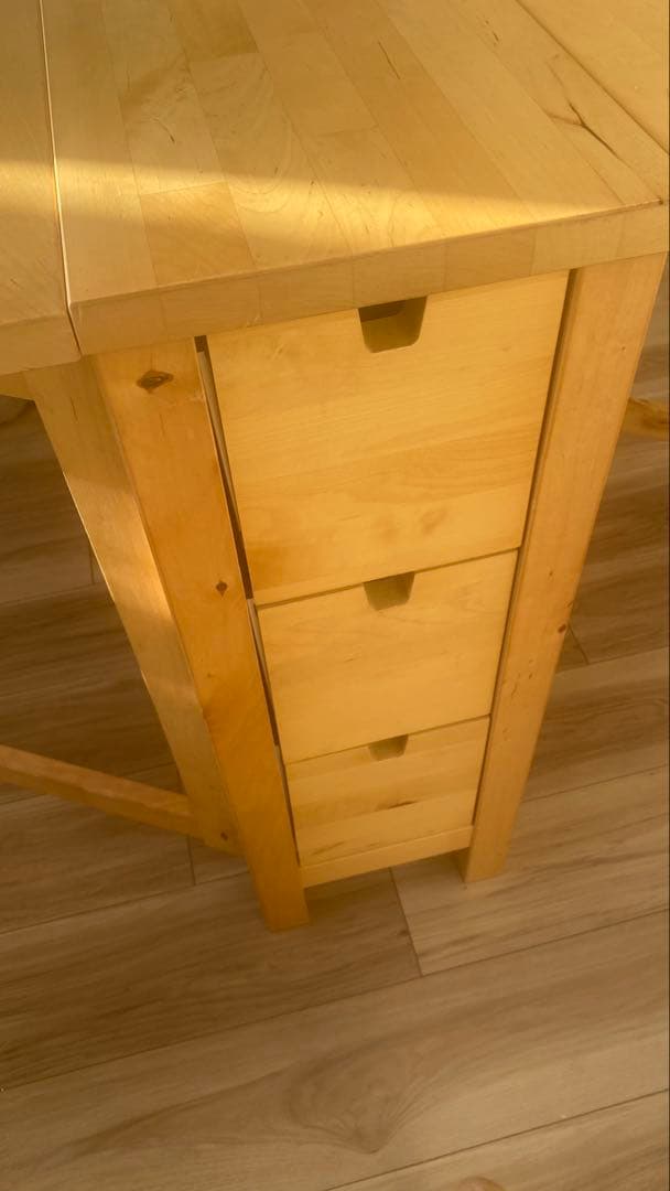 IKEA ノールデン NORDEN 折り畳みダイニングテーブル