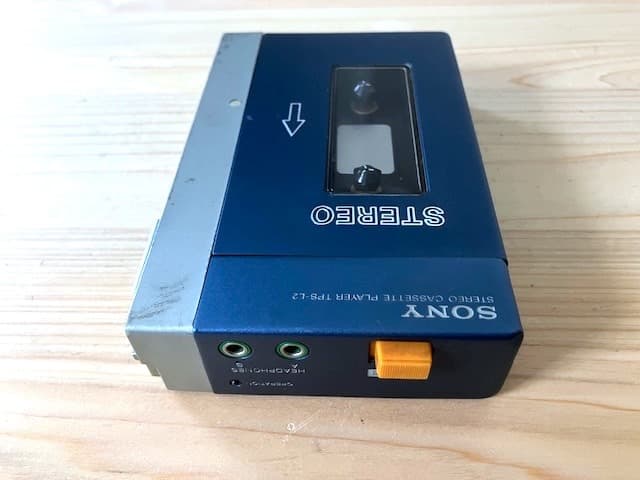 超希少品 高音質 整備済完全動作品 SONY TPS-L2 新品ヘッドホン付き