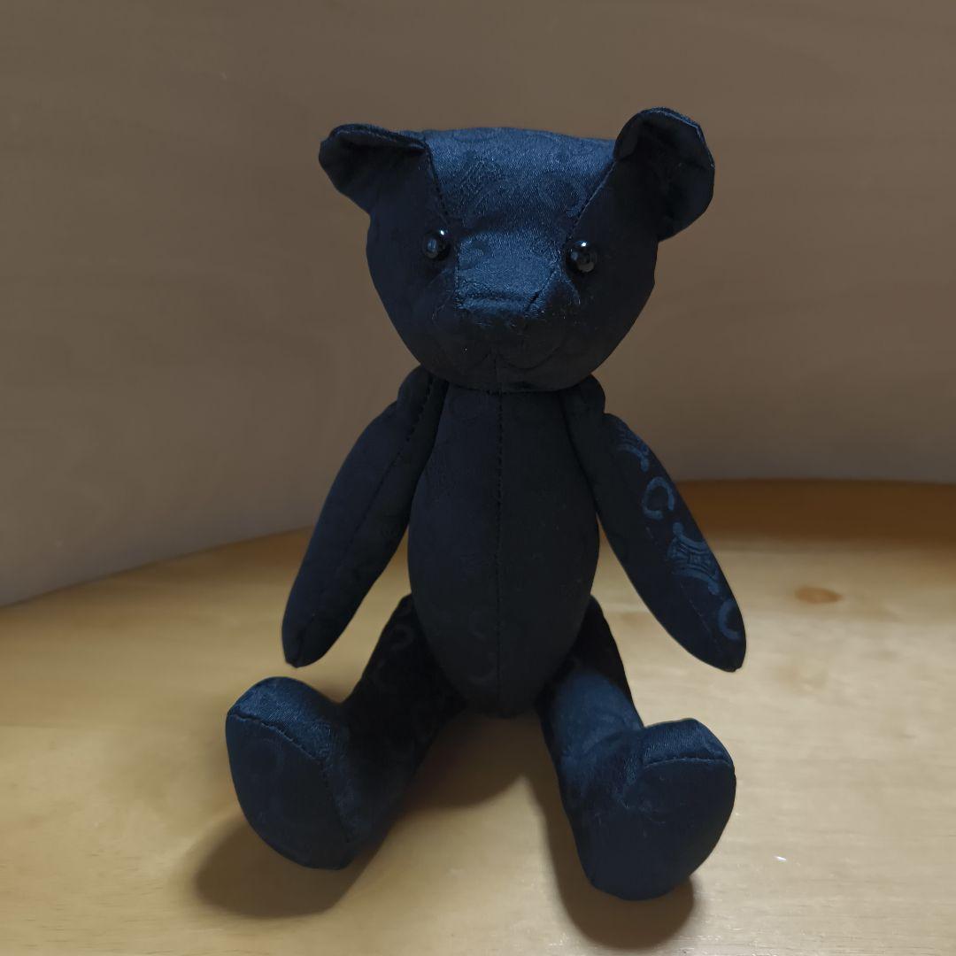 セリーヌ　テディベア　CELINE 黒　ぬいぐるみ