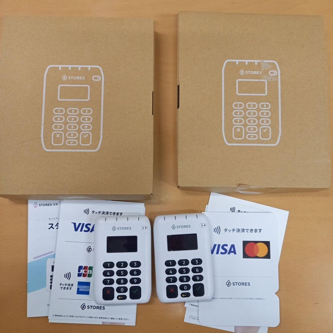 STORES　タッチ決済　決済端末　カードリーダー