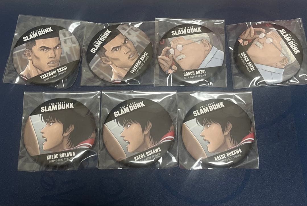 ⋈﻿スラムダンク 缶バッジセット