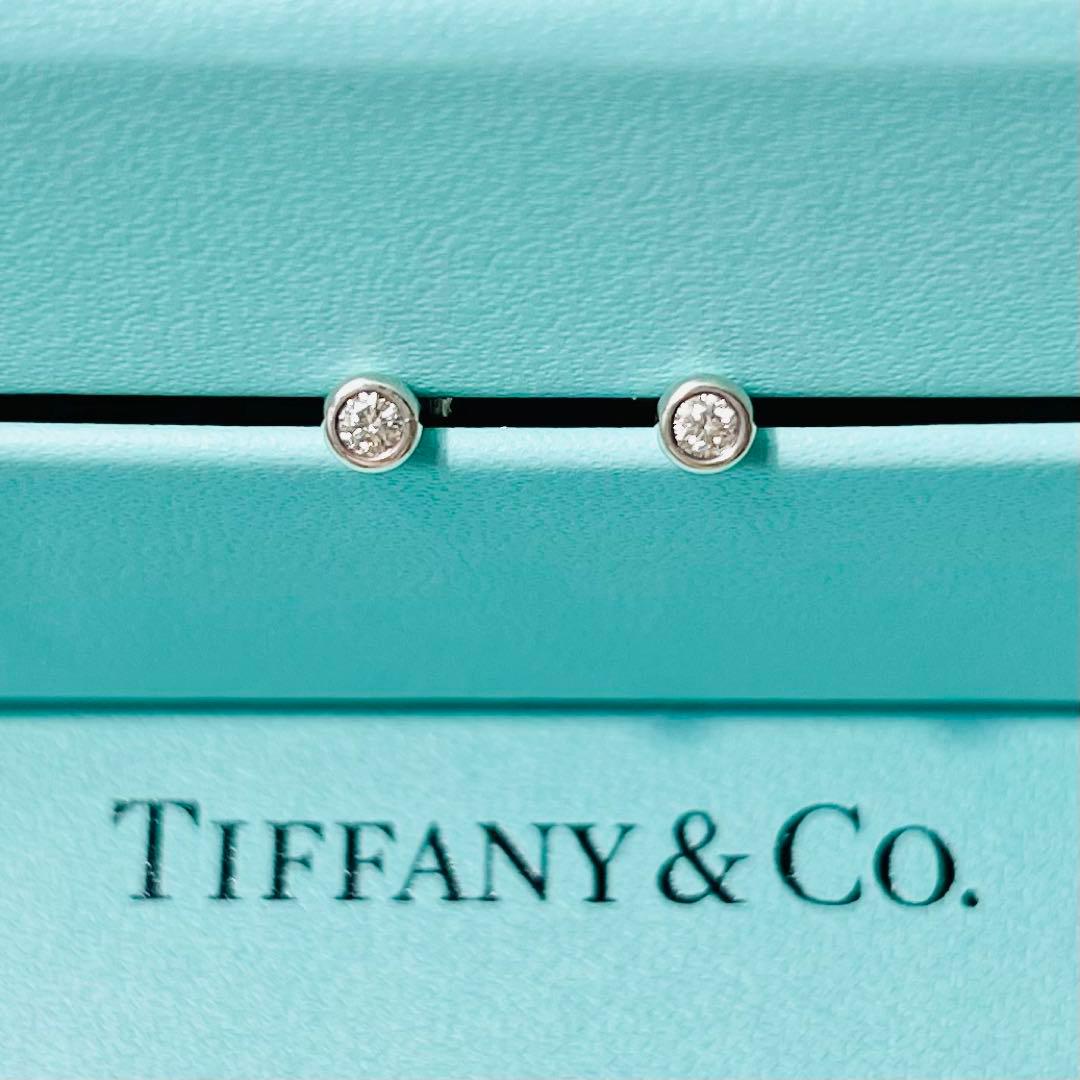 ティファニー　ダイヤモンドバイザヤードピアス　両耳用