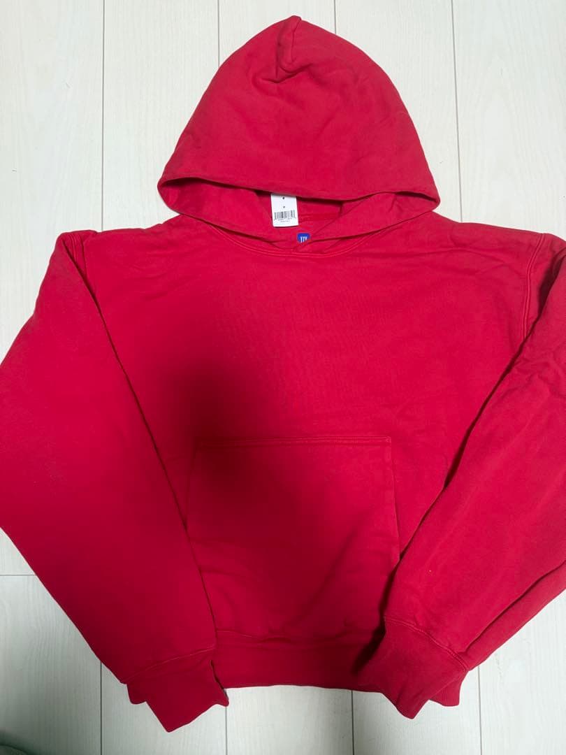 YEEZY GAP PERFECT HOODIE レッド M