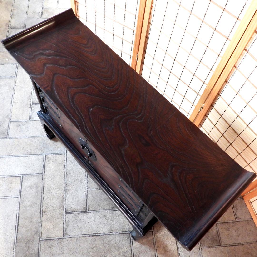 【専用】時代 古美術 李朝家具 飾り棚 収納棚 箪笥 木工芸■A690/4