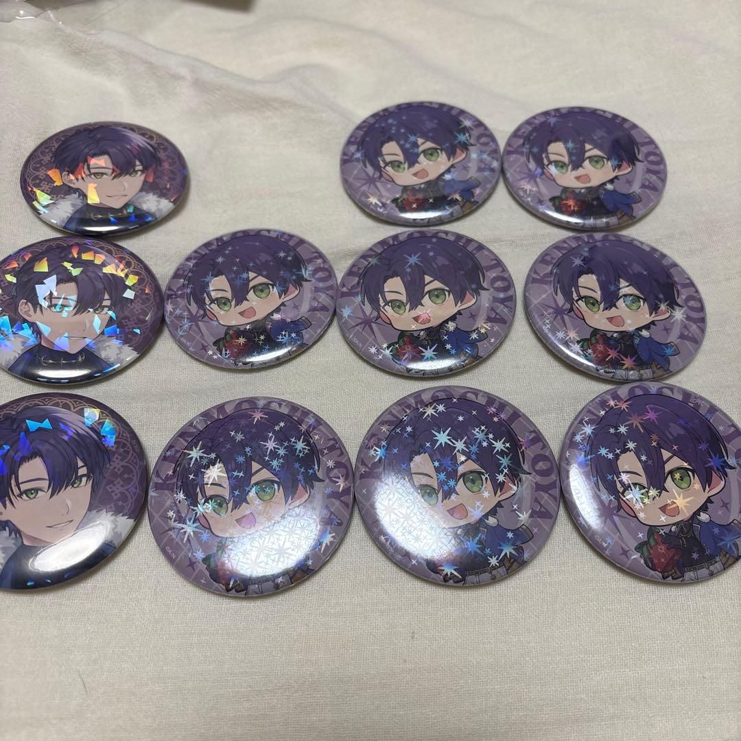 剣持刀也 ハピトリクリスマス 缶バッジ