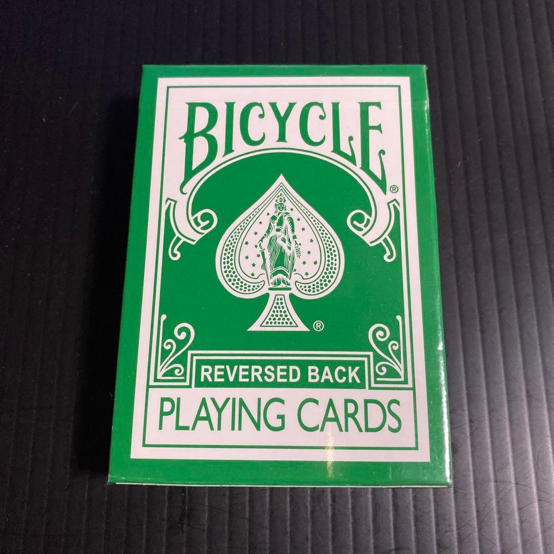 Bicycle Reversed Back 緑　レアデック