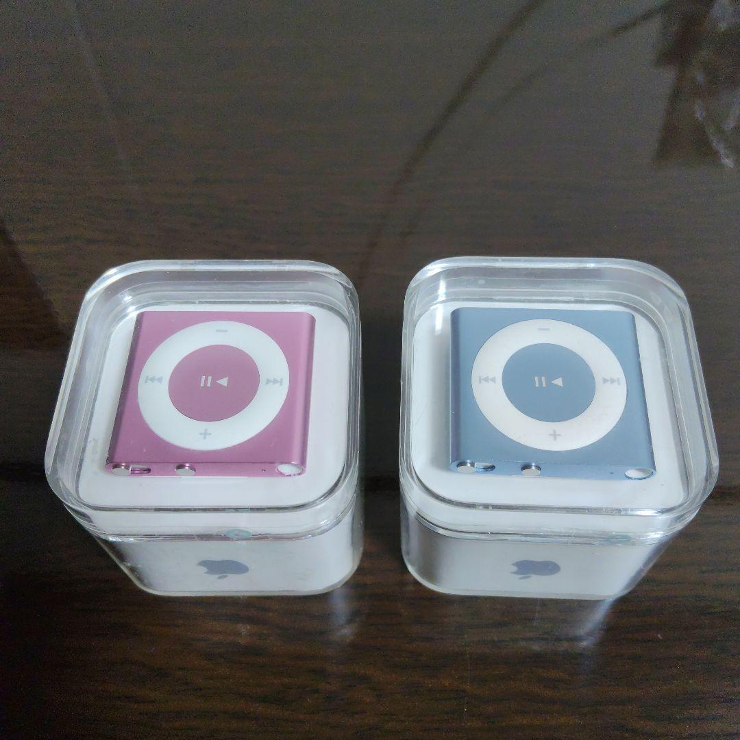 新品未開封/iPod shuffle ピンク＆ブルー/MC751J/MC585J