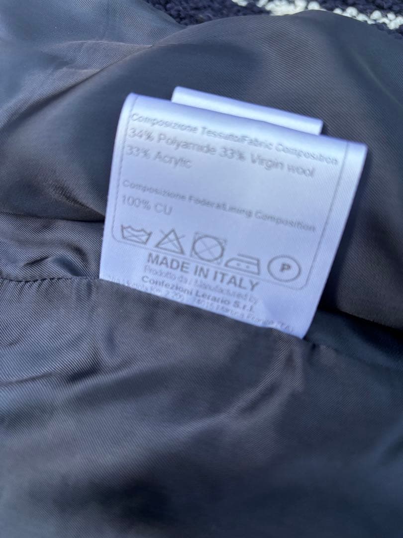 TAGLIATORE ウインドウペン コート 42サイズ レディース