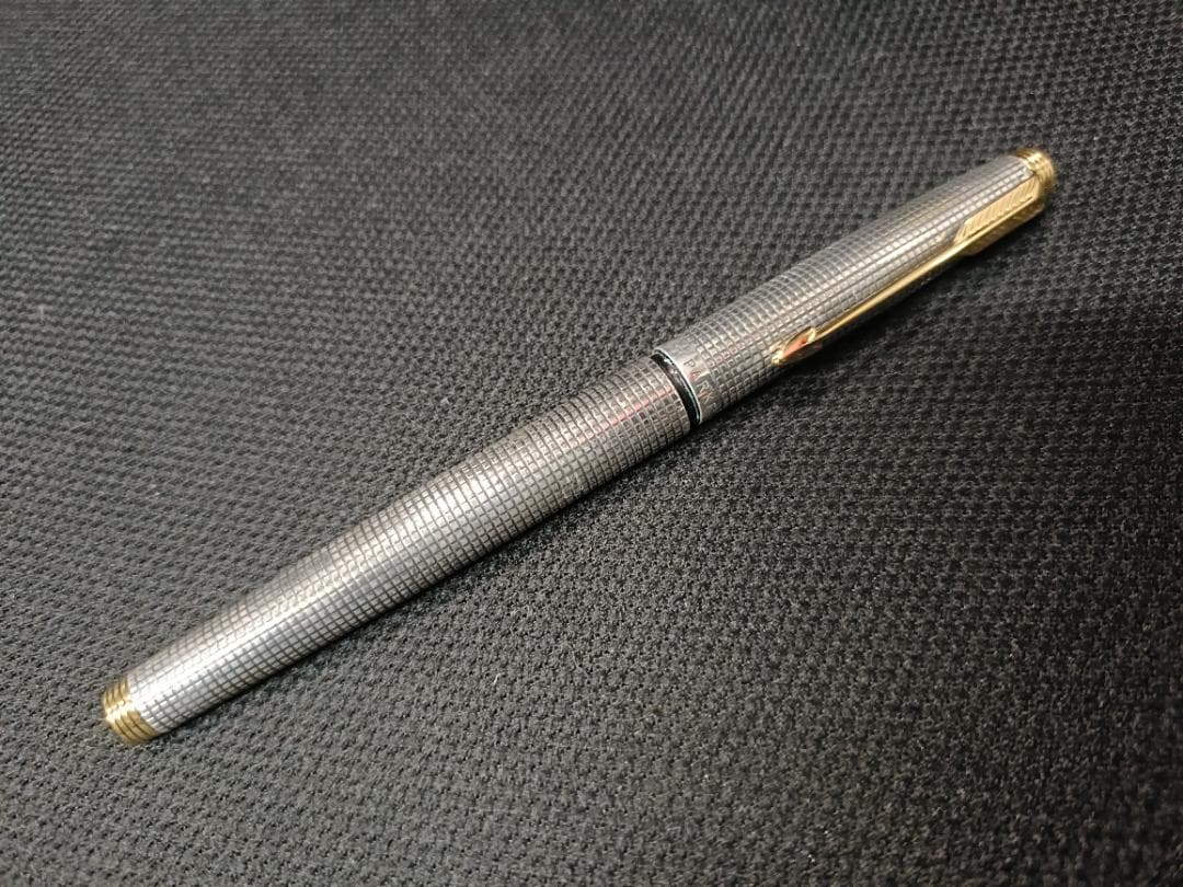 ★PARKER万年筆 パーカー75 シズレ スターリングシルバー ペン先14K★