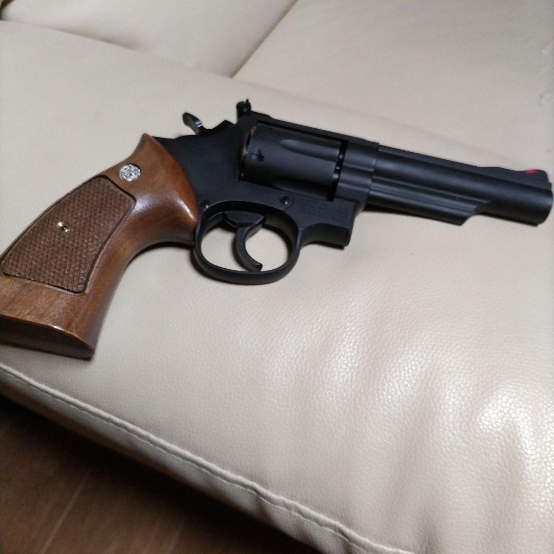 s＆wm19コンバットマグナム４インチモデルガンバー ジョン3タナカワ−クス