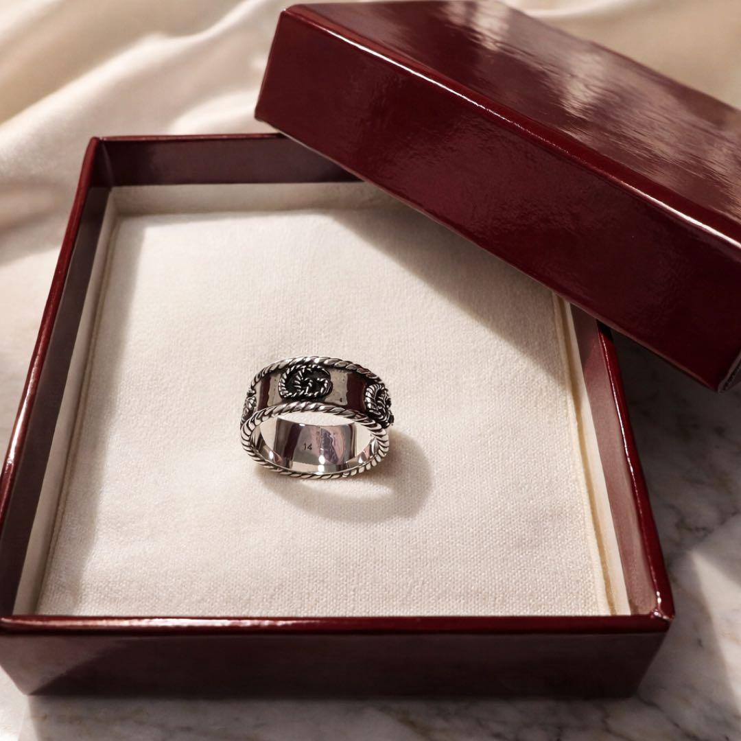 GUCCI グッチ リング マーモント インターロッキング13号