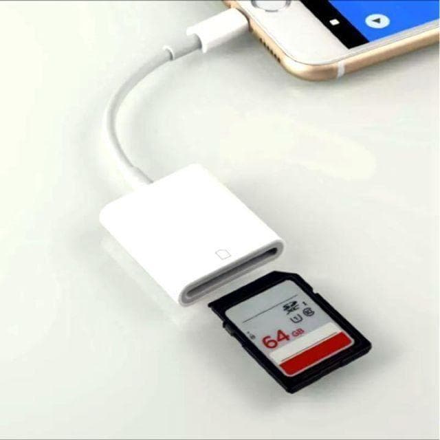 【20個】iPhone / iPad用 SD カードリーダー 転送 ライトニング