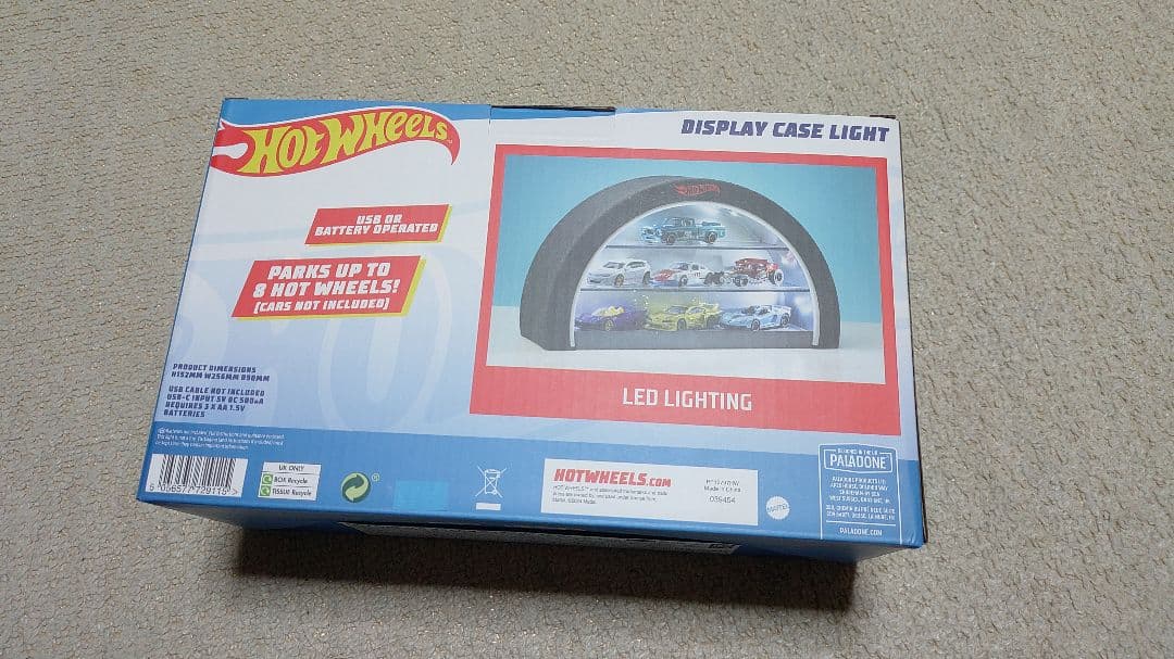 ホットウィール ライト ケースロゴライト ディスプレイケース