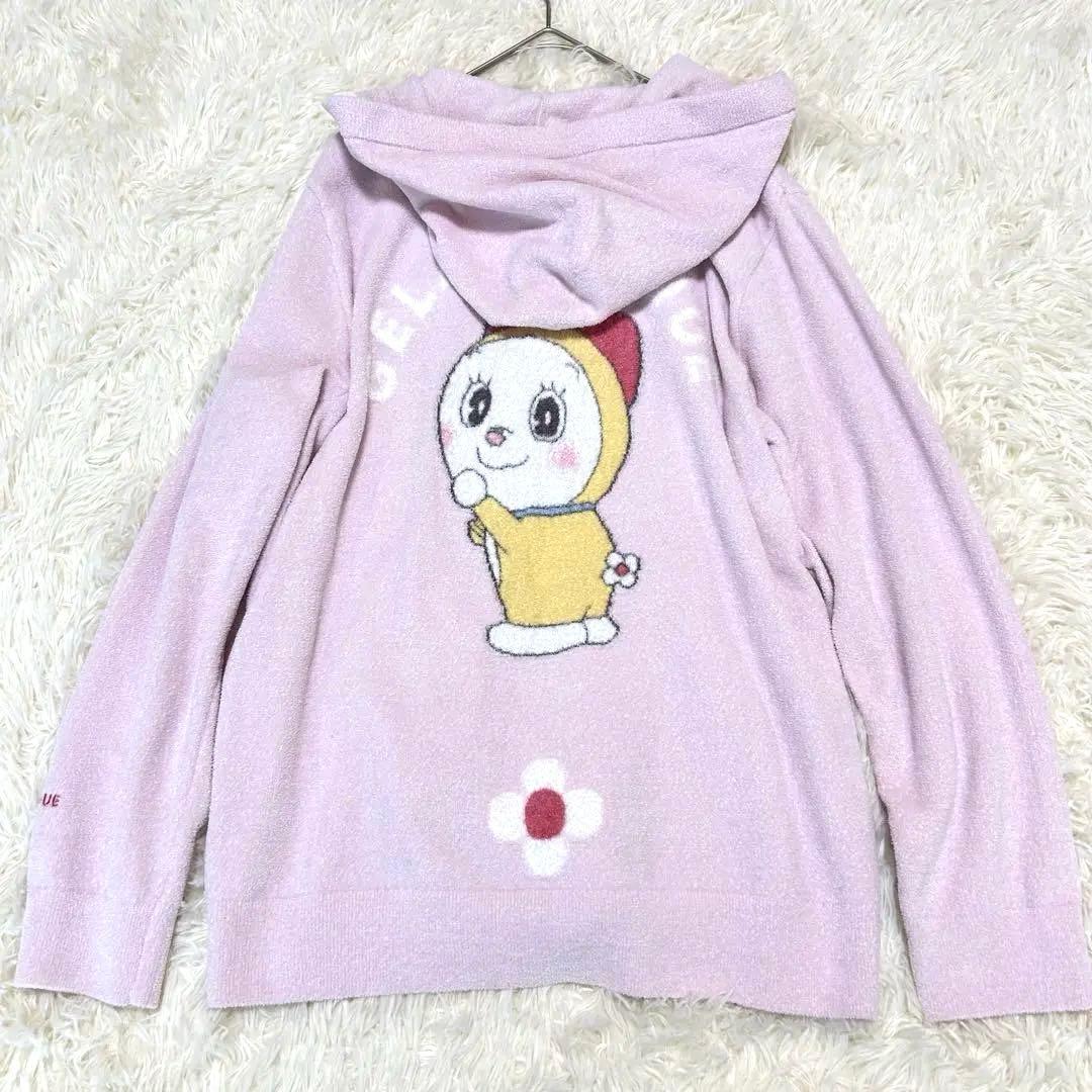 【美品】gelato pique ドラミちゃん　ジャガードパーカー　ジェラピケ