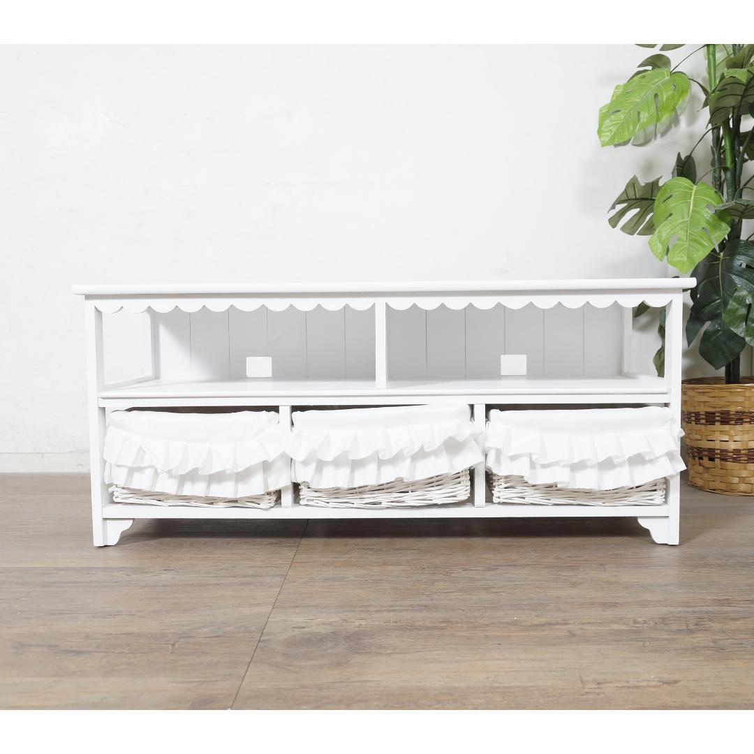 送料無料【新品】100cm幅 アンティーク風 テレビボード アウトレット