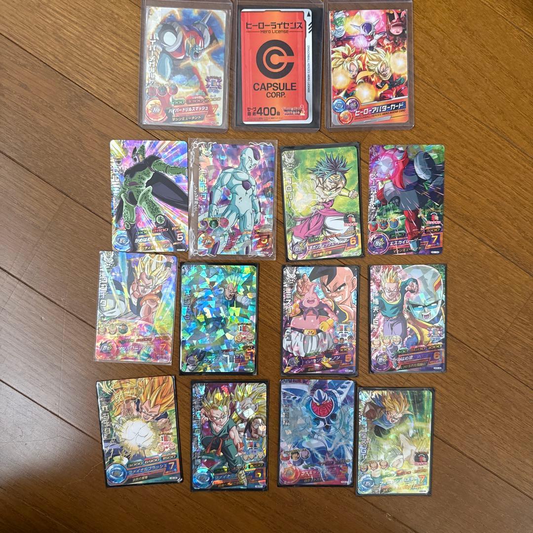 ドラゴンボールヒーローズ　引退品　まとめ売り