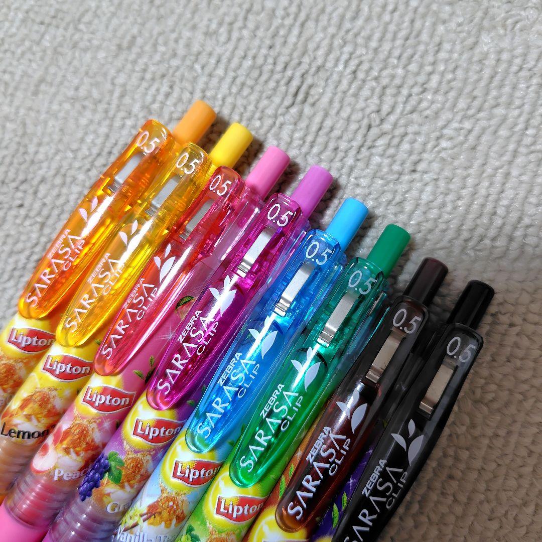 サラサ　数量限定　リプトン　8色セット