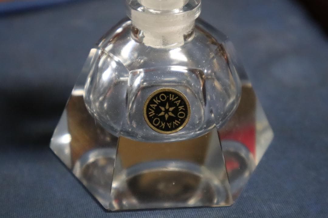 香水瓶　保谷クリスタル 銀座 和光　非売品