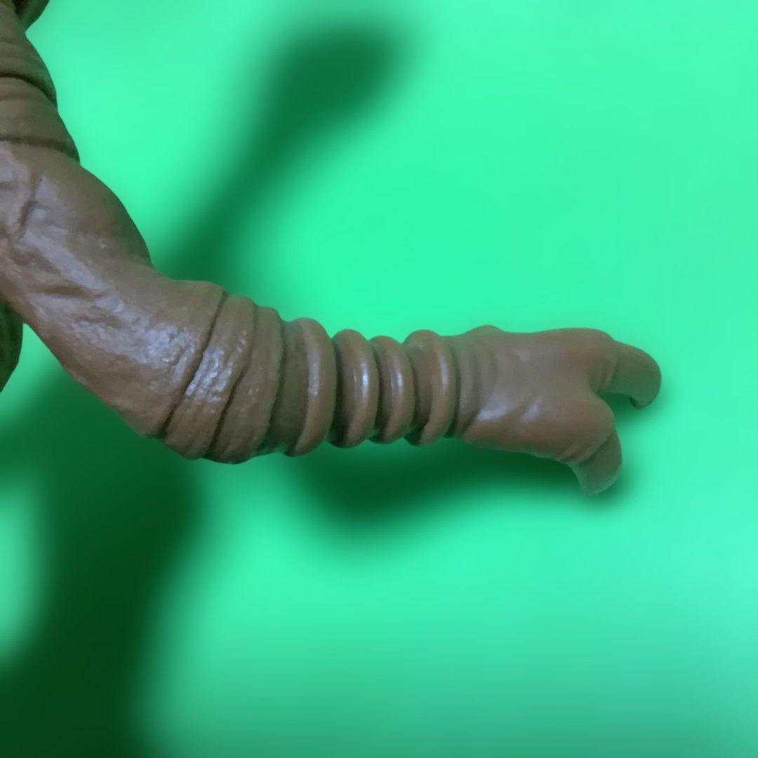 ビリケン商会★ソフビ★ガレージキット★レーザーブラスト★トカゲ宇宙人★組み立て済