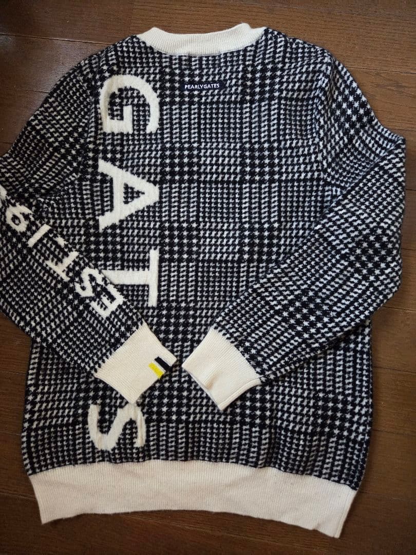H*K様 PEARLY GATES チェック柄カシミヤ100%