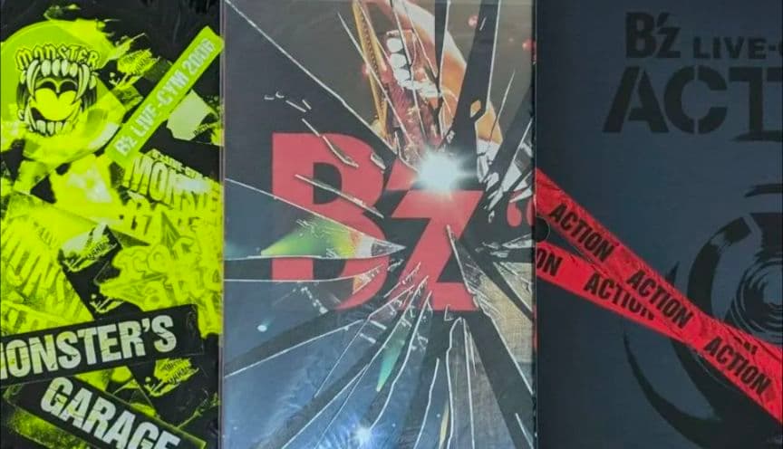 B'zツアーパンフレット　まとめ売り