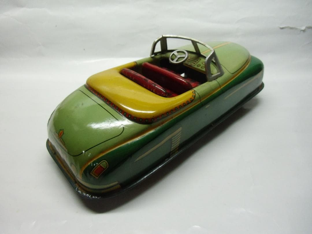 ヴィンテージ・ブリキカー　増田屋斎藤貿易 ポルシェ？タイプ（箱無し・中古品）