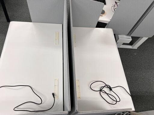 【稼働品】オカムラ スイフト 電動昇降デスク ベンチタイプ（対面 2台）