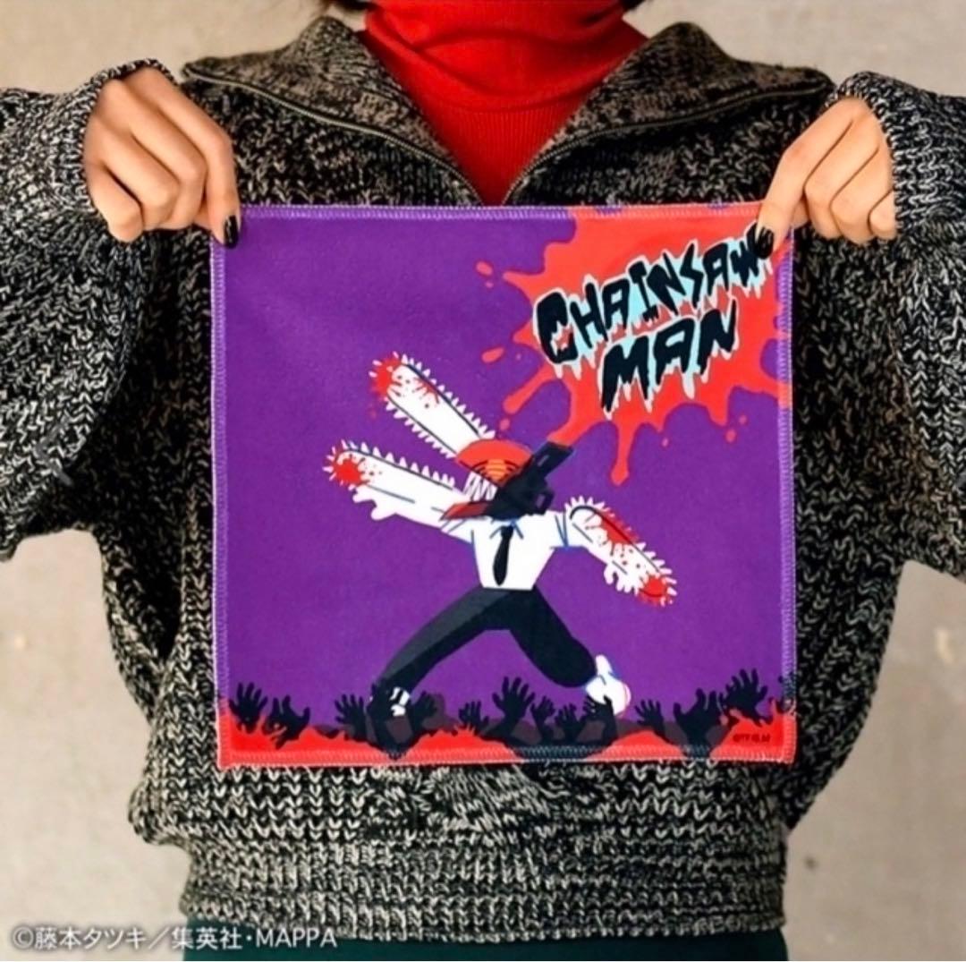 【タオル３枚セット】チェンソーマン　もっちりハンドタオル　※ラスト1セット　公式