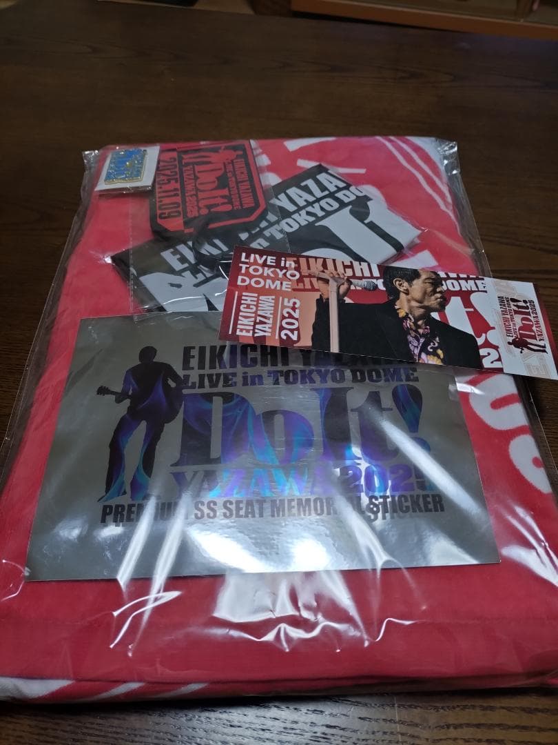 矢沢永吉 ソロデビュー50周年 東京ドームDoIt! PSS席記念グッズ