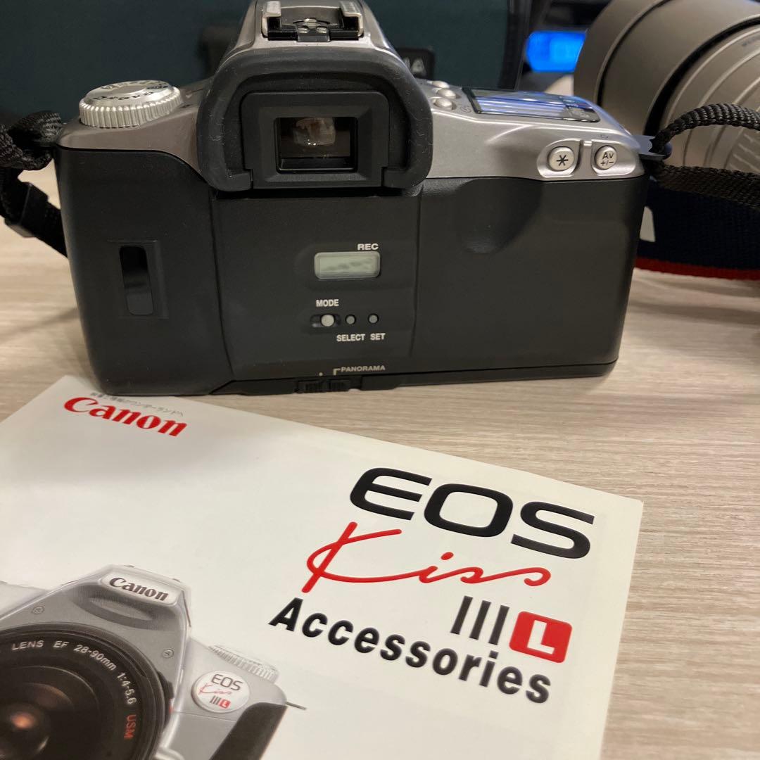 Canon EOS Kiss ⅢL ズームレンズ、カメラバック　キャノンイオス