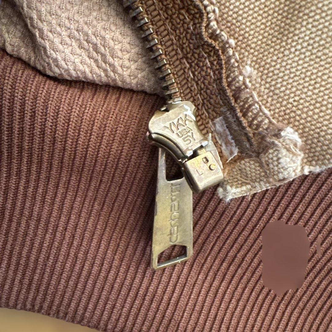 当時物Carhartt フード付きベージュジャケット
