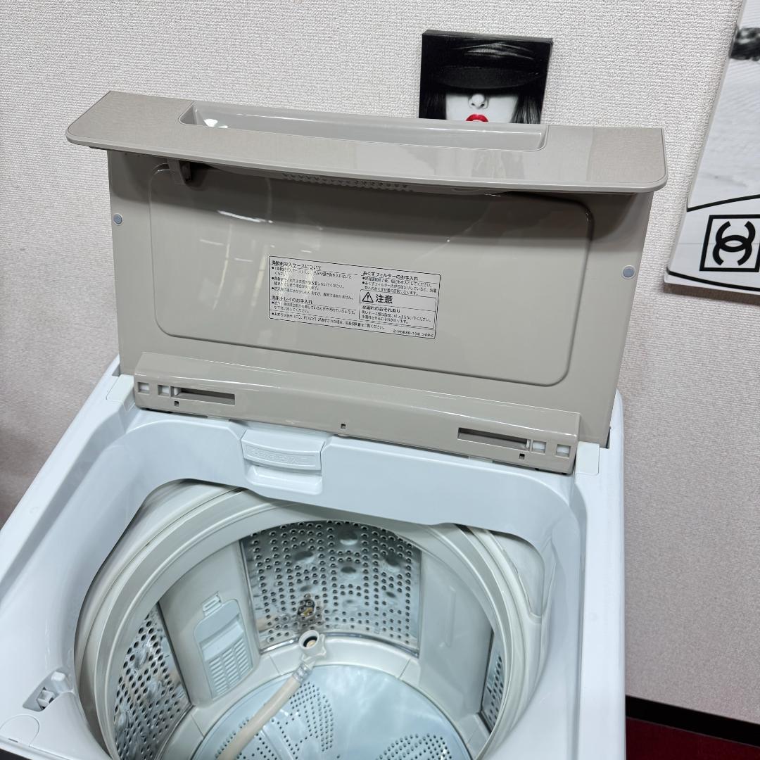 東京23区送料無料　美品日立縦型洗濯機2019年製8㎏　洗浄/除菌済み