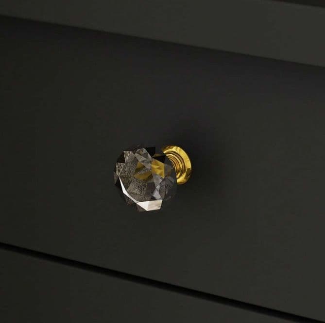 北欧風ドレッサー 円形女優ミラー 引き出し 5 杯 スツール付き 寝室化粧台