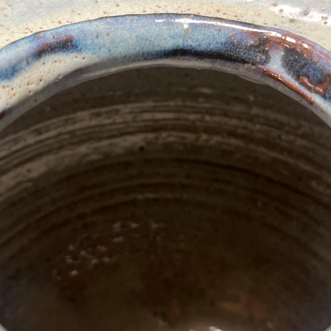 萩焼　壺　花瓶　花器　窯