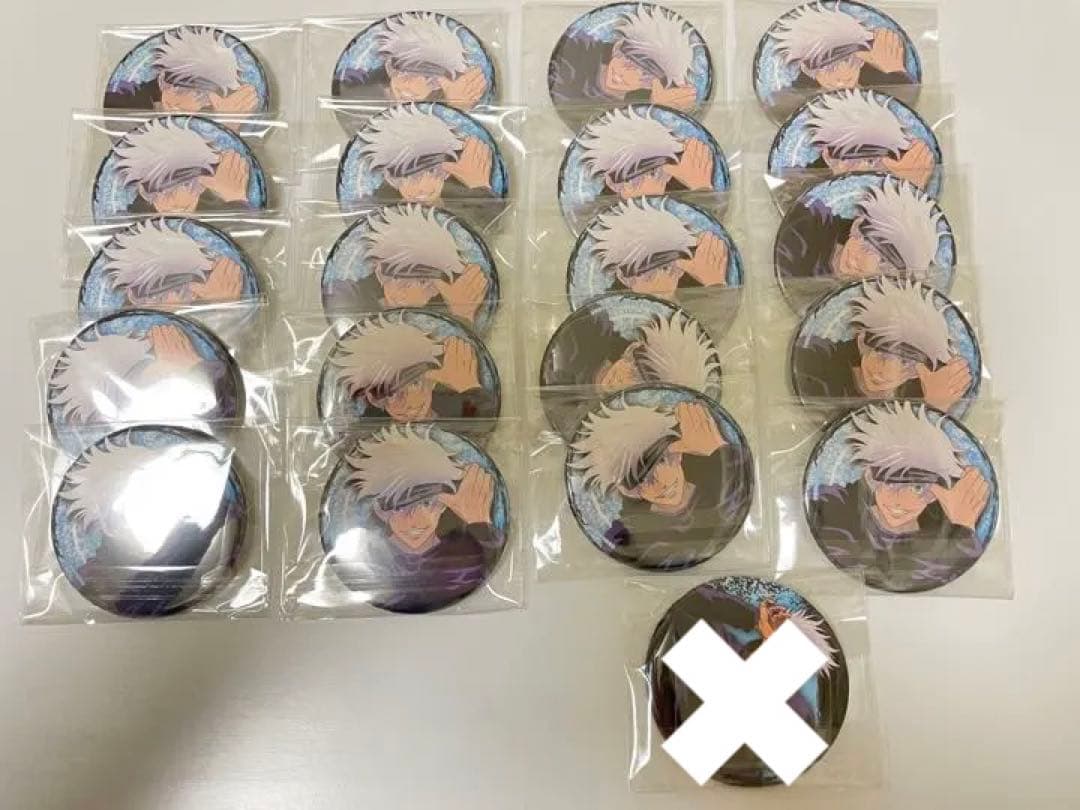 呪術廻戦　五条悟　TSUTAYA MAPPA 缶バッジ