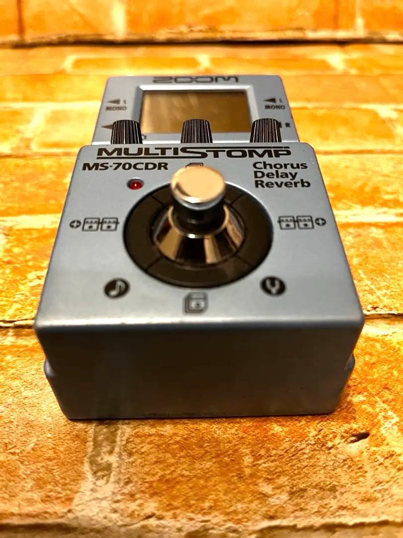ZOOM MS-70CDR マルチストンプ コーラス ディレイ リバーブ 空間系