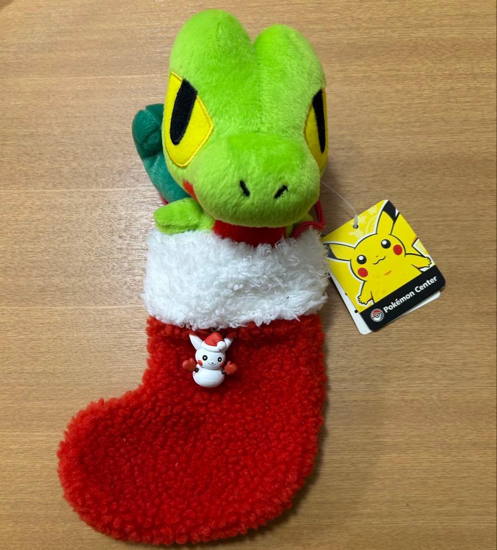 ポケモンセンター限定クリスマスブーツ　PokeDOLL キモリ　2003年製