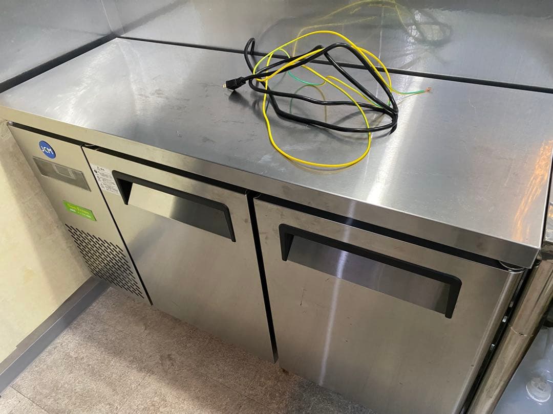 業務用ヨコ型2ドア冷蔵庫 JCM　JCMR-1245T 150L