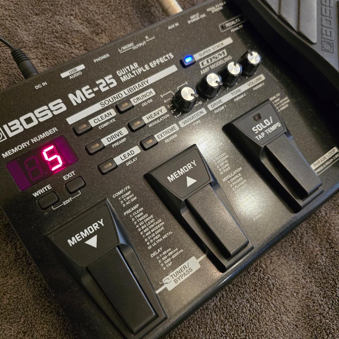 【BOSS】ME-25 マルチエフェクター