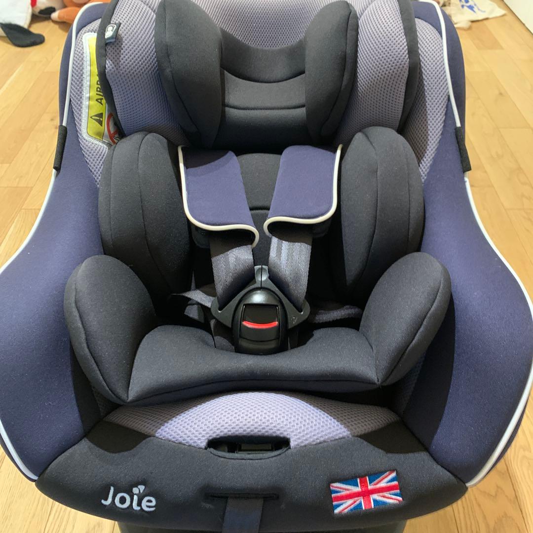 「美品」Joie ネイビー チャイルドシートISOFIX