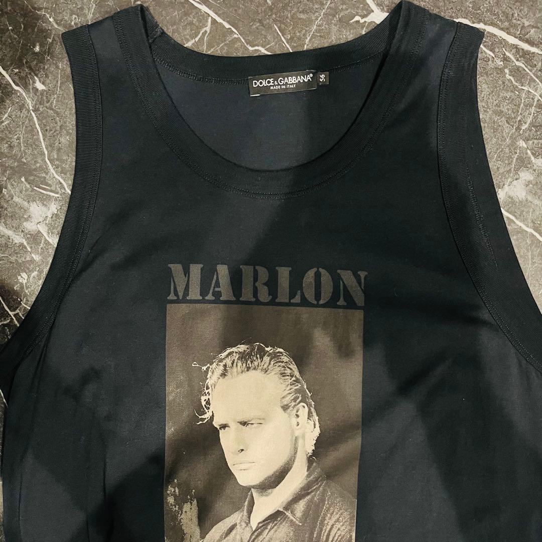 Dolce&Gabbana ドルチェ＆ガッバーナ マーロンブランド タンクトップ