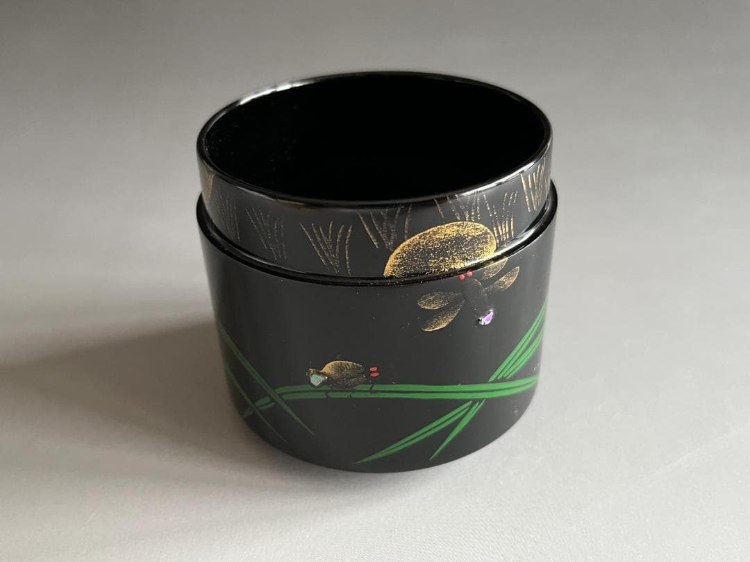 即中斎好写　蛍早苗　雪吹　幸斎作　茶道具　表千家　薄茶器