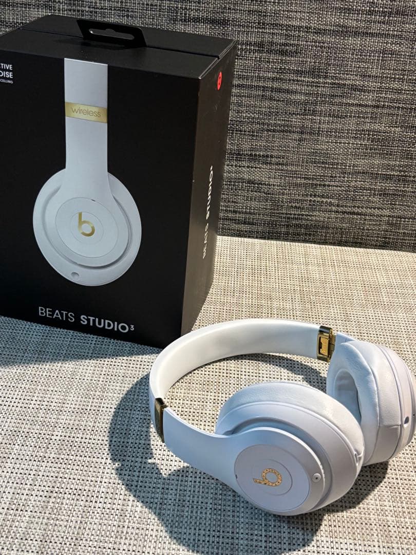BEATS STUDIO3 ワイヤレスヘッドホン ホワイト