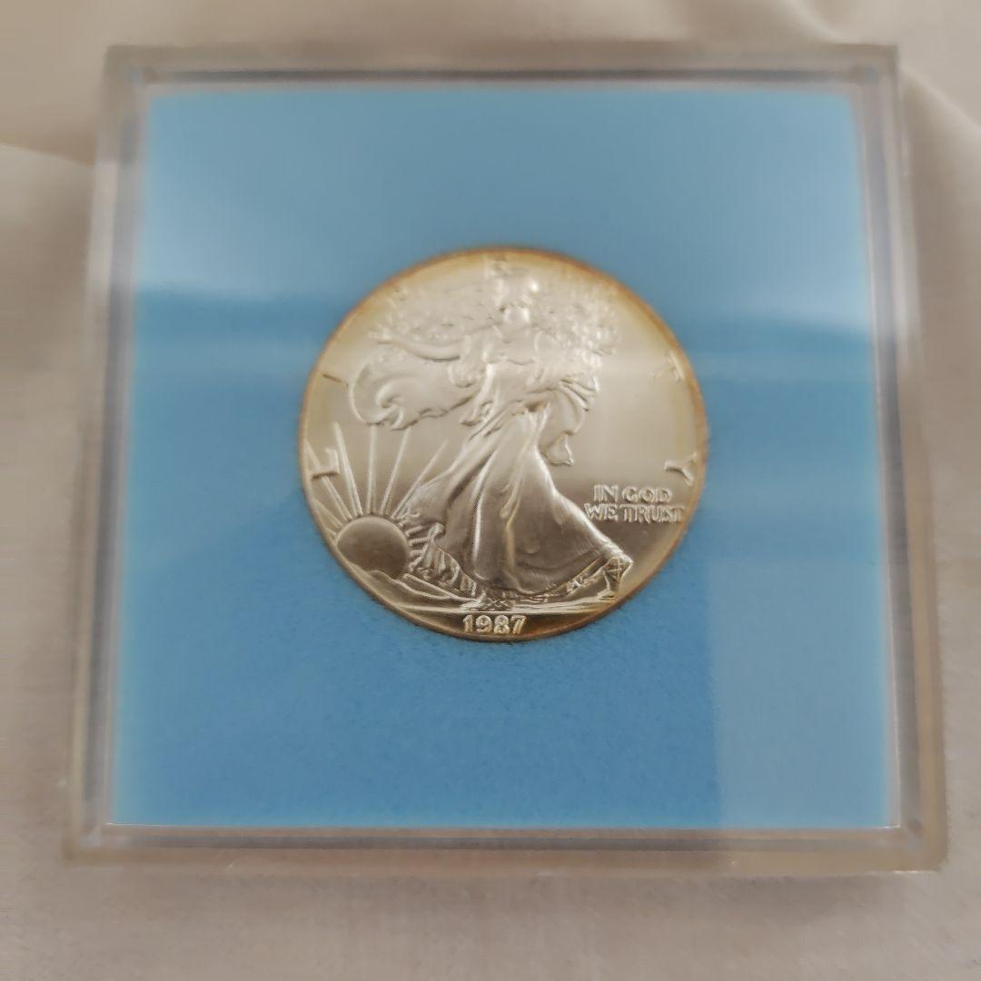 1987年 アメリカンイーグル銀貨 1オンス