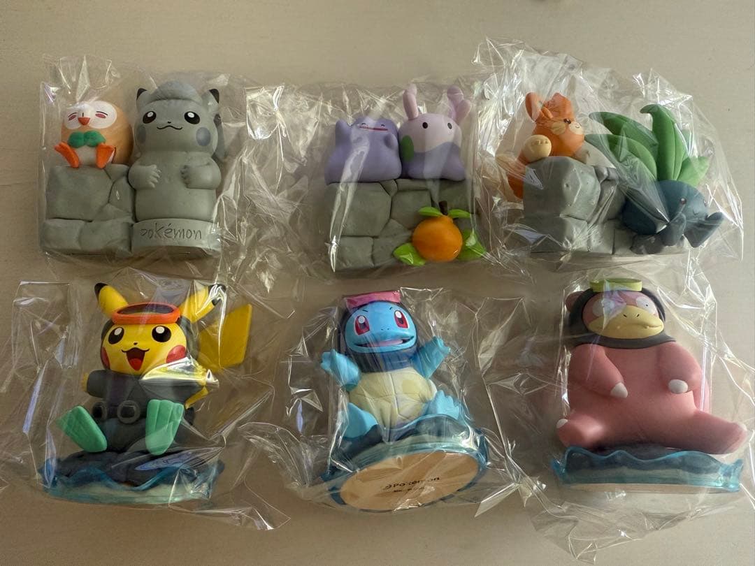 韓国限定　済州　ポケモンカプセルアイランド　ランダムフィギュア　コンプセット
