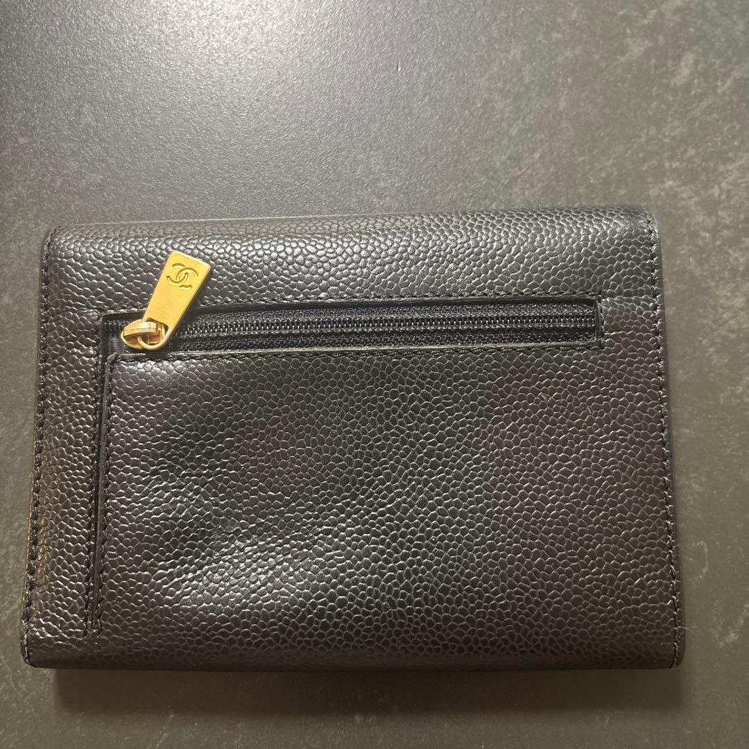 正規品　CHANEL 三つ折り　財布